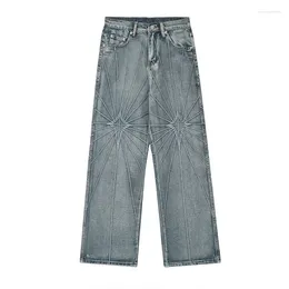 Men's Jeans Thug Club No Tag Denim Zipper Slim Fit Straight Pant Cotton Pants Comfort Casual Taille S-XXL # U52