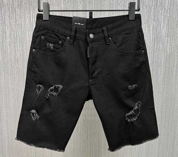Jeans para hombres TR APSTAR NUEVO diseño para hombres Jeans cortos de lujo diseñador de lujo flaco roto fresco hoyo de mezclilla