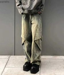 Jeans masculin en forme de pantalon en forme de mini-jeans évasé en forme de transformateur sur Long Street aux États-Unis pour hommes hauts hauts drag pantl2404 aux États-Unis