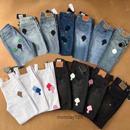 Jeans para hombres Diseñador de invierno para hombre Ch Pantalones largos Jogger Denim Ropa impresa Hop Pant Chss Ym1qefml