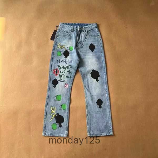 Jeans para hombres Diseñador de invierno para hombre Ch Pantalones largos Jogger Denim Ropa impresa Hop Pant Chss Ym1qnmvb