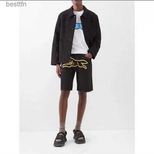 Jeans masculin y2k shorts denim Hip Hop Trend Hop American Haruku Men de la rue Vêtements de rue 2023 NOUVEAU JEAN CASBOSS