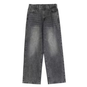Jeans pour hommes Y2K Jeans Hommes Hip Hop Rétro Impression personnalisée Lavé Baggy Denim Pantalon Hip Hop Gothique Droite Casual Pantalon Large 261