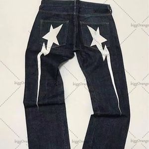 Jeans masculin y2k street hip hop harajuku motif éclair imprimé mode lâche occasionnelle haute taille large jambe jean's 230608