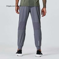 Jogger masculin LL Pantalon Long Pantalon Sport Yoga Tenue d'extérieur pour courir les poches de gym yogo pantalon de survêtement