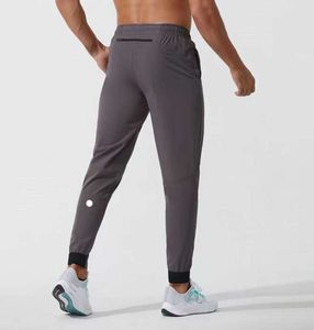 Pantalon Long de Jogging pour Hommes Tenue de Yoga de Sport Séchage Rapide Cordon de Serrage Gym LU LU L Poches Pantalons de survêtement Pantalons Pantalons d'entraînement décontractés à Taille élastique pour Hommes