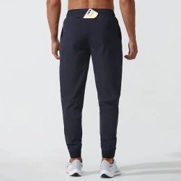 Pantalon de jogger masculin Fashion Sports Yoga Suit Rope Stretch Rope Stretch rapide Pantez de poche Pantalon Stretch Casual Stretch Fitness Fitness