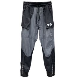Jogger Y-3 Y3 Pantalon de sport décontracté à imprimé fin pour hommes