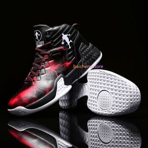 Chaussures de basket-ball en cuir pour hommes, baskets d'athlétisme, d'entraînement, de marche et de Jogging, nouvelle Collection L52