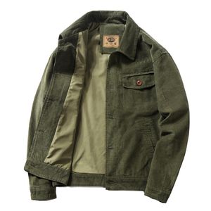 Chaqueta de algodón de bombardero de invierno de moda de imitación de cuero para hombre, ropa informal para hombre, prendas de vestir de pana, chaquetas térmicas acolchadas cálidas 221122