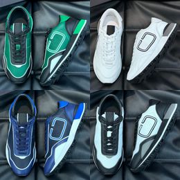 Chaussures de course en cuir masculin Classic Designer Chaussures basses basses de vaches basses Cow Sneakers Fashion Fashion Chaussures de jogging confortables