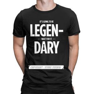 Legendario de los hombres Cómo conocí a tu madre T Shirts TV Show Barney Ted Puzzles T-shirts para hombres Regalo 210714