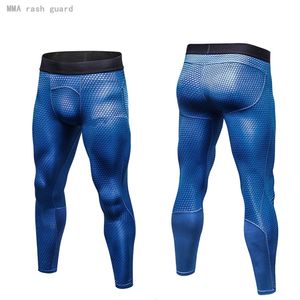 Leggings para hombres Ejercicio Capa básica Mma Rashard Fitness Pantalones de compresión inferior Entrenamiento de secado rápido Correr Hombres 220330