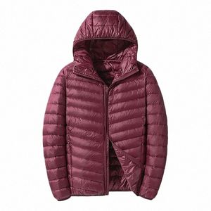 Doudoune à capuche légère et imperméable pour hommes, haut nouveau Busin décontracté pour hommes, manteau de printemps et d'automne p65g #