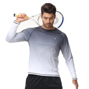 T-shirt à manches longues pour hommes UPF 50 Rash Guard Tee Chemise de protection solaire UV pour la pêche sportive Randonnée Entraînement Chemise de pull en plein air 231225