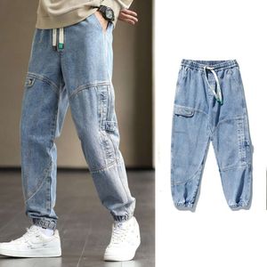 Jeans lâches pour hommes, jeans surdimensionnés, version coréenne du pantalon, pantalon de mode décontracté de la mode