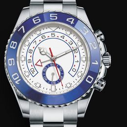 Reloj de pulsera para hombre de marca de lujo con esfera de 41mm, nuevo reloj de pulsera para yate, movimiento mecánico automático, zafiro 116681 Oyster, relojes para hombre