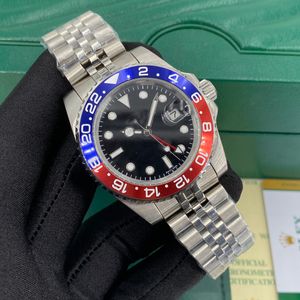 Montres de marque de luxe pour hommes montre mécanique bracelet en acier inoxydable montre d'affaires avec affichage de la date du bracelet brillant dans le noir