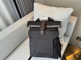 Bolso de mano de diseñador de lujo para hombre, mochila exclusiva, mochila para libros para hombre, Hardware Original, moda Simple de 43CM