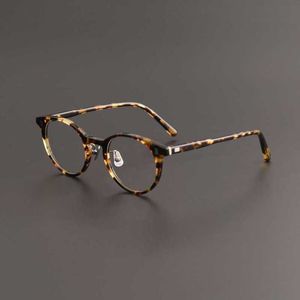 Luxury Designer Dames Zonnebril voor heren Dames Handmade High-Density Plate Plaat Liepglas Frame Personaliseerde Fashion Men Women kunnen de mate van bijziendheid