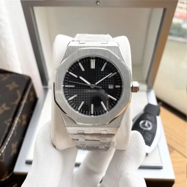 Montre automatique mécanique lumineuse de luxe pour hommes conception étanche 304L boutique bracelet de montre en acier montre de designer montre de haute qualité en gros