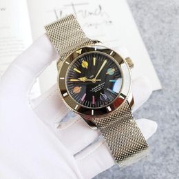 Reloj mecánico de lujo para hombre Tamaño 46 mm color nail top boutique correa de reloj de acero inoxidable resistente al agua al aire libre 1884 relojes