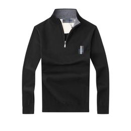 Luxe trui -ontwerper van heren Autumn/Winter Wool Letter Borduurd Underwear Jacket gebreide hoodie Solid Color Star Casual Men's Warm Top