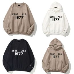 Luxe sweatshirts voor heren EssentialHoodies Ess-jassen Trainingspak Heren Dames Sportkleding Jas Pullover Sweatshirt met capuchon Designer Trend Street Sweater Hoodie SX1L