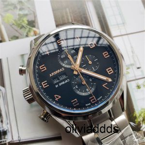 Luxe horloge voor heren Mechanische beweging Waterdichte ontwerp Boutique Steel Watchband Sapphire Mirror Hoogwaardige herenhorloge groothandel L06E