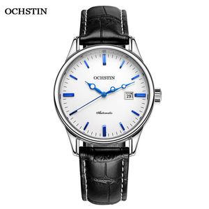 Reloj mecánico automático para hombres Caja de acero inoxidable de zafiro Reloj de pulsera de negocios Top Brand Luxury Ochstin Regalo para hombre Relojes Q0902