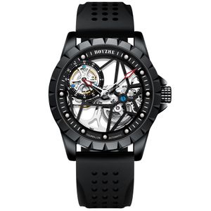 Mechanische horloges voor heren Hollow-out Automatic Machine Watch Men Creative Waterproof Nieuw Design Relogio Masculino