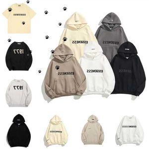 Sweats à capuche pour hommes Pull Sweatshirts Designer Femmes Lettre réfléchissante Sweat à capuche Mode Lâche ESS Streetwear Vêtements High Street Survêtement Su Hvuh