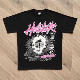 T-shirts pour hommes Hellstar Sound Like Heaven Tee Hommes Femmes Streetwear T-shirt de haute qualité 100% Casual Gothic T-shirt à manches courtes Z2