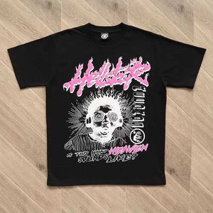 Heren T-shirts Hellstar Sound Like Heaven Tee Mannen Dames Street chic t-shirt Hoge kwaliteit 100% Casual Gothic T-shirt met korte mouwen Z2