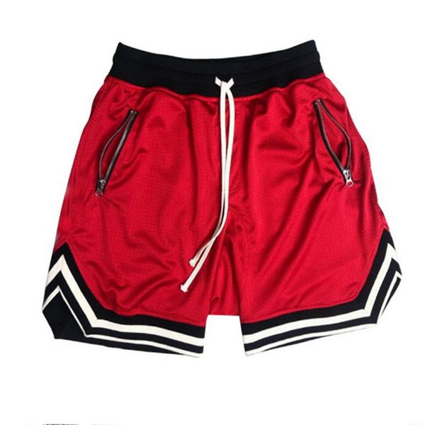 Shorts de piste de sport en filet pour hommes Fitness de basket-ball d'été Running Brewable Pantal