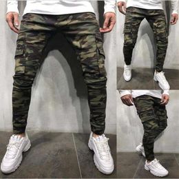 Robe de travail camouflage multi-poches pour hommes, petit pied, nouveau style