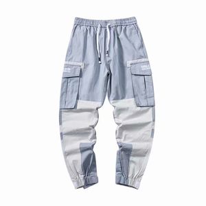 Multi Pockets Cargo Pants Harem Hip Hop Casual Mannelijke Track Joggers Broek Mode Harajuku Hipster Streetwear