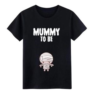 Homme maman à être Halloween annonce de grossesse t-shirt imprimé coton S-XXXL formel lumière du soleil comique printemps loisirs chemise