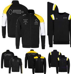 Chaqueta nueva para hombre Fórmula Uno F1 Chaqueta para mujer Abrigo Ropa Fans Sudadera con capucha Primavera Otoño Cremallera completa A prueba de viento Personalizado Mismo estilo Carreras Tallas grandes