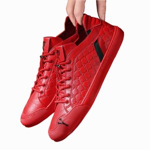 Men S New Leather Koreaanse trend Comfortabele loafer schoenen Britse mode sneakers zapatillas de hombre schoen Britih Fahion sneaker zapatilla Zapatilla