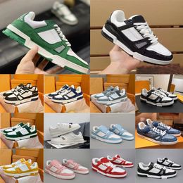 Chaussures blanches Out of Office pour hommes Arrow Low-Top Baskets en cuir Mens Designer Trainer Flat Luxurys chunky Casual Shoe Virgil Sports Sneaker C79