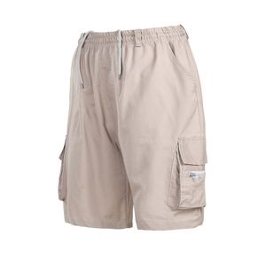 Outdoor jogging voor heren Casual sport overalls multi-pocket overalls heren lanyard elastische overalls losse denim shorts