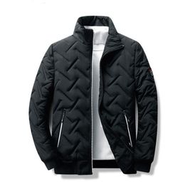 Vêtements d'extérieur pour hommes automne et hiver nouvelle veste en coton Version coréenne tendance col montant court veste en coton léger
