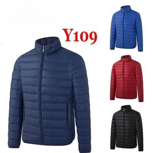 Vêtements d'extérieur pour hommes Manteaux Doudounes mode vêtements décontractés Chaud confortable petit Logo taille 2XL-6XL Y109