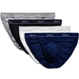 Slipje voor heren Katoenen ondergoed Pack Slips Shorts Sexy mannelijke onderbroek Bolle U-zak Homoseksuele slips Grote maten Homewear S tot 4XL 240124