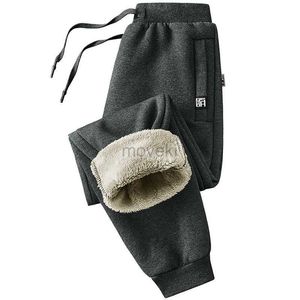 Pantalon masculin 2021 Nouveau pantalon de survêtement en molleton chaud et chaud épais HIR