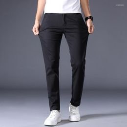 Männer Hosen 2022 7 Farbe Casual Männer Frühling Herbst Business Mode Komfortable Stretch Baumwolle Elastische Bleistift Jeans Hosen