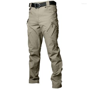 Pantalones para hombres 2022 Ciudad Táctica Carga Hombres Combate SWAT Ejército Militar Algodón Muchos bolsillos Estiramiento Flexible Hombre Pantalones casuales XXXL