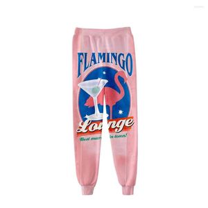 Pantalons pour hommes 2022 Flim Flam Flamingo pantalons de survêtement hommes/femmes Fitness Joggers printemps haute rue Anime pantalon 3D impression pantalon de survêtement