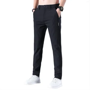 Pantalons pour hommes 2022 été pantalons de Golf pour hommes séchage rapide Long avec poches hommes décontracté respirant coupe décontractée homme